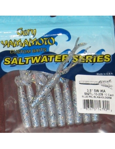 SW Ika 3,5" color 239 Blue Pearl/Blk Holo Flk