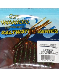 SW Ika 3,5" color 296 Rtbeer/Blk Green Flk