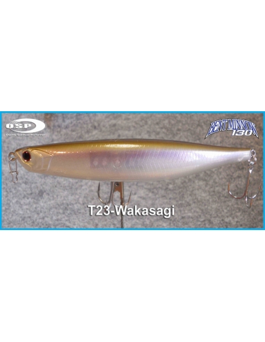 Bent Minnow 130 color Wakasagi