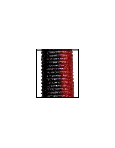 Senko 4" color 900 red shad laminado