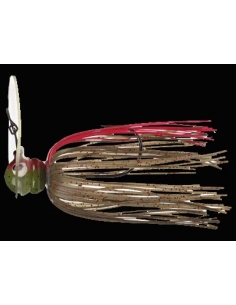Scrounger Swim Jig 1/2oz color White (7g) color Watermelon Red