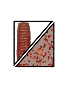 Baby Craw color 017 cinnamon/purpurina roja