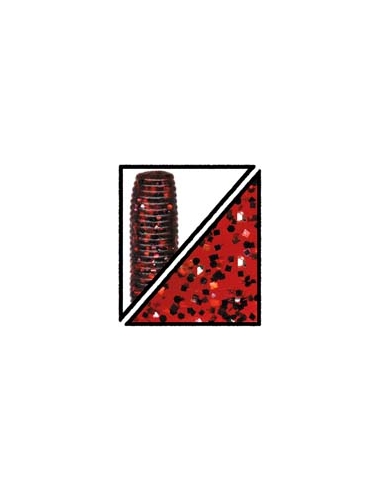 Baby Craw color Special 185 rojo/purpurina plata y negra