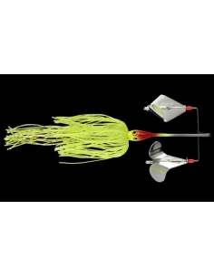 Premier Plus Double Take Buzzbait 1/2oz (14g) color Chartreuse