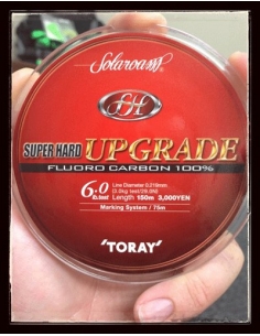 Toray Bawo UPGRADE Fluorocarbon 10,3lb-0,259mm, 150m-marca a 75m