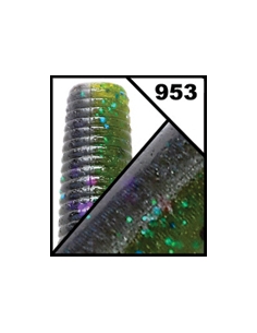 Senko 5" color 953 Smoke Purpl-Blue Flk/Watm Blue Flk