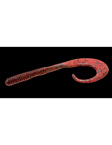 Dead Ringer Worm 8" color Red Bug