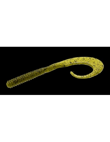 Dead Ringer Worm 8" color Watermelon Red
