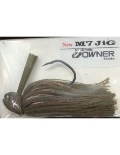 M7 Owner 3/8oz. (10g) color Green Pumpkin Red