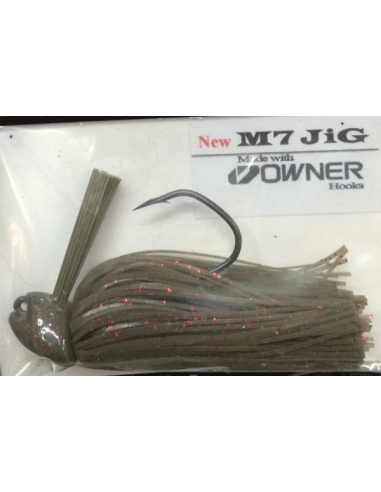 M7 Owner 1/2oz. (14g) color Green Pumpkin Red