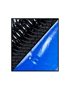 Craw 5" color 520 negro pinzas azules