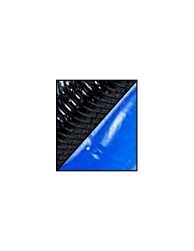 Craw 5" color 520 negro pinzas azules