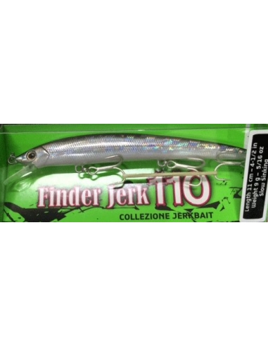 Finder Jerk 110 color 08 Silver Bait