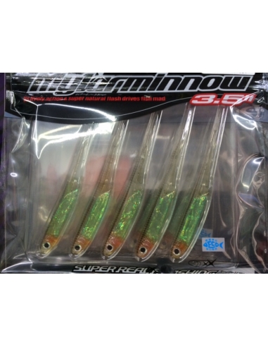 Mylard Minnow 3,5" color MW010-Ghost Moroko