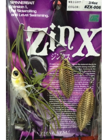 ZinX 3/4oz DW color 006 Ayu