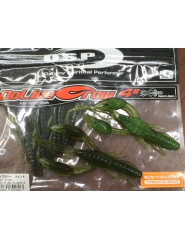 Dolive Craw 4" color TW132 Watermelon Ghost Chart