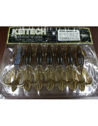 Crazy Flapper 3,6" color Electric Brow Craw