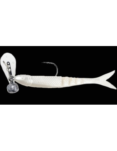 Naked Rage Blade 1/2oz+2Blade Minnow color Pearl