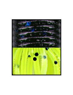 Kreature 4" color 522 negro/purp. azul faldillin chart./purp. ne