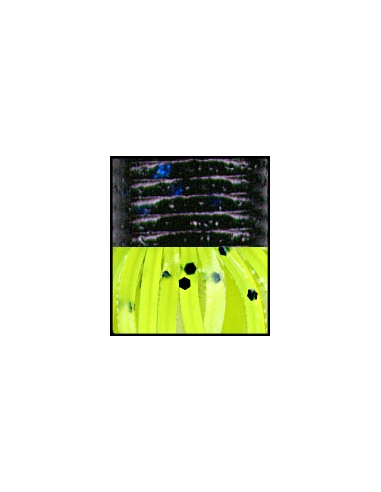 Kreature 4" color 522 negro/purp. azul faldillin chart./purp. ne