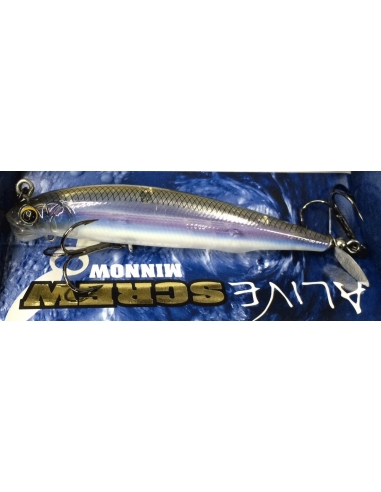 Alive Screw SINKING 90mm 13g color 201 Imae Wakasagi