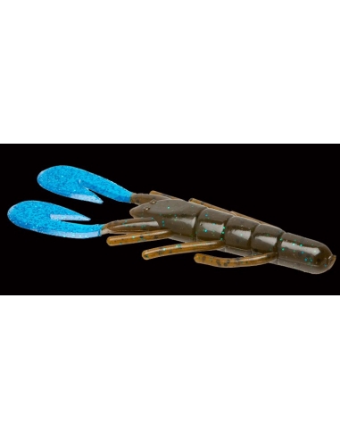 Ultra Vibe Speed Craw color Green Pumpkin Blue/Blue Claw
