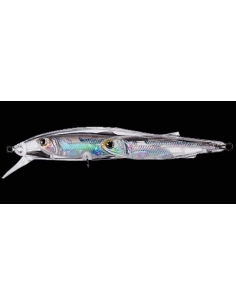 Glass Minnow Baitball Jerkbait 4-3/4" 17g color Silver Smoke