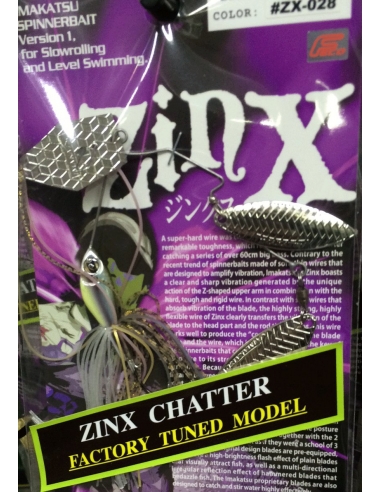 ZinX Chatter 3/8oz DW color 028