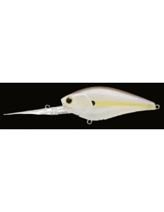 Flat CB D12 color Ghost Chartreuse Shad