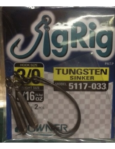 Jig Rig 3/0-3/16oz Tungsteno