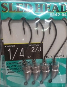 Sled Head 4/0-1/4oz