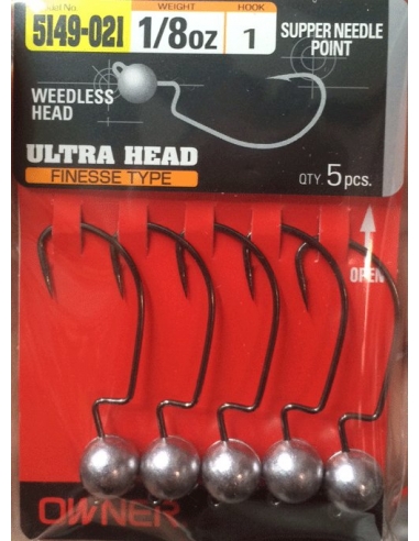Ultra Head Finesse 1-1/8oz (3,5g)