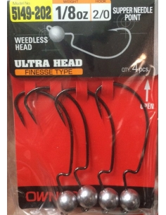 Ultra Head Finesse 2/0-1/8oz (3,5g)