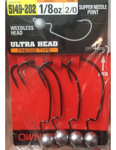 Ultra Head Finesse 2/0-1/8oz (3,5g)