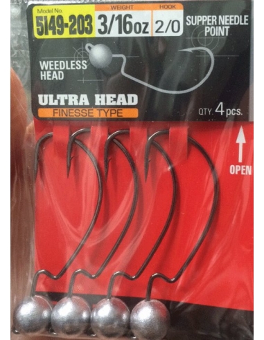 Ultra Head Finesse 2/0-3/16 (5,2g)