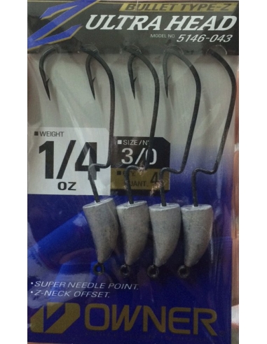 Ultra Head Z 3/0-1/4oz (7g)