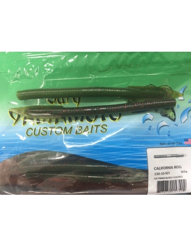 California Roll color 925 Green Pumpkin Red/Wtm