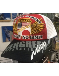 Evergreen Modo Cap Red-White
