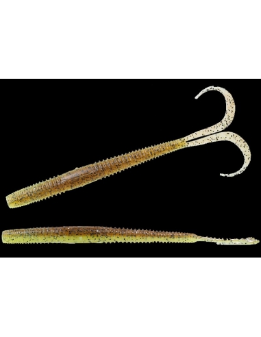 Dolive Curly 4,5" color TW 107 Green Pumpkin Chartreuse
