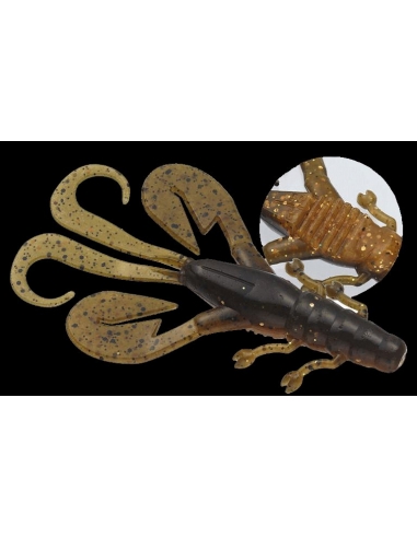 Double Motion 3,6" color 024 Muddy Craw