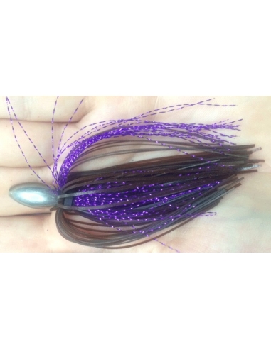 Punch Tungsteno 3/4oz (21g) color Brown Purple Flash