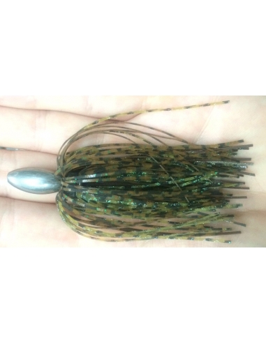 Punch Tungsteno 3/4oz (21g) Doble Sonajero color Carolina Craw