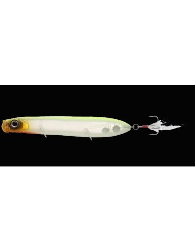 Showerblows 125mm color Skeleton Chartreuse