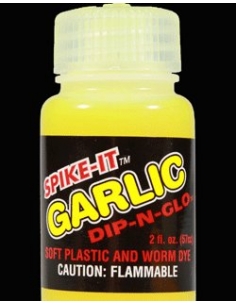 Spike It Dip-N-Glo Worm Dye color Chartreuse