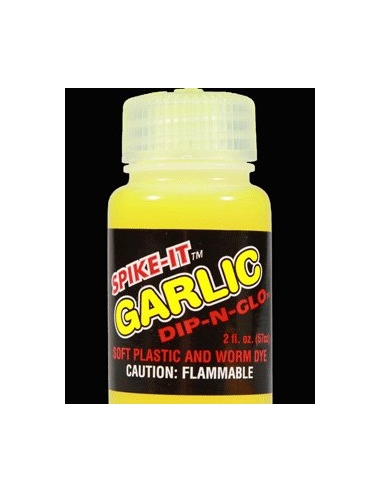 Spike It Dip-N-Glo Worm Dye color Chartreuse
