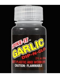 Spike It Dip-N-Glo Worm Dye color Black