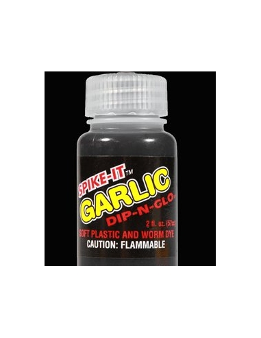 Spike It Dip-N-Glo Worm Dye color Black