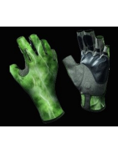 ANGLER GLOVES BUFF® BS WATER CAMO GREEN S/M-Standard
