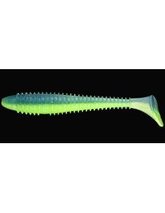 Swing Impact Fat 3,8" color Electric Blue & Chartreuse