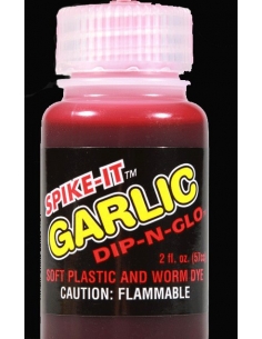 Spike It Dip-N-Glo Worm Dye color Fire Red